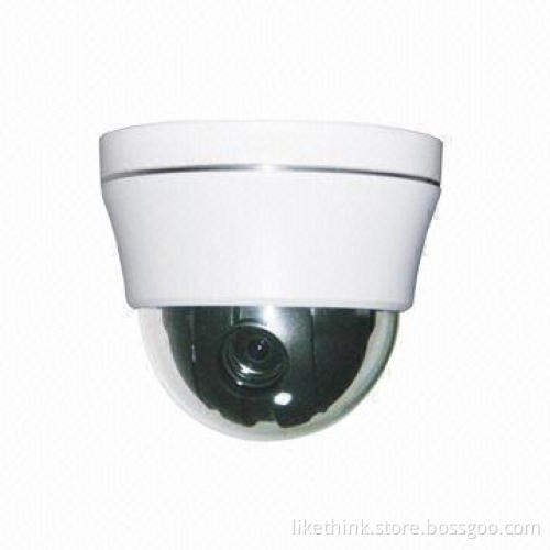 PTZ Mini Speed Camera with 1/3-inch Sony CCD 700TVL, 10x Zoom, 40m IR Distance, Indoor Application